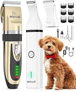 Grooming clipper set